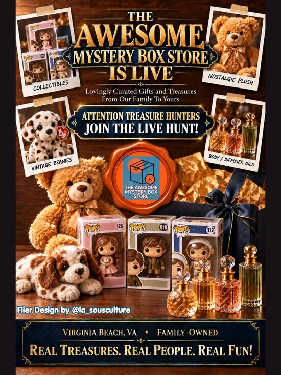 The Awesome Mystery Box Store Family Other - The Awesome Mystery Box Store Family is Going Live